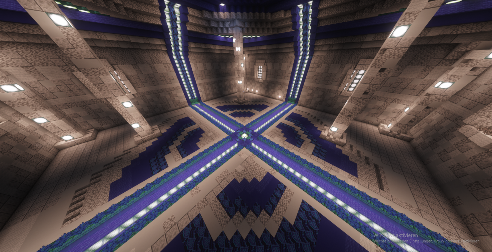 VoidView WhiteBlue GambleBase top-down view